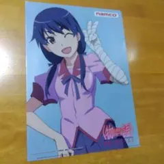 3680 物語シリーズ ✕ナムコ 　Ａ−４クリアファイル