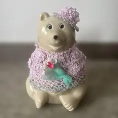 【匿名配送】しろくま貯金箱 サマーウェディングとお花の帽子　セット