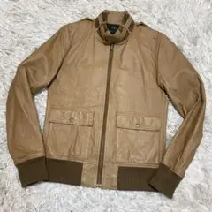 【HYSTERIC GLAMOUR】HG レザージャケット キャメル M