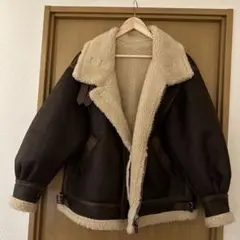 SLY THROW フェイクファーボアジャケット