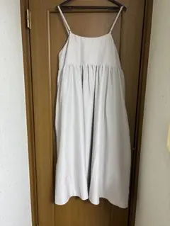 グローバルワーク　ふんわりキャミソールワンピース　L