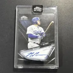 Max Muncy 2021 Topps Chrome Black 直筆サイン