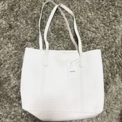 ［お値下げ］MAISON BREEZE メゾンブリーズ　白　トートバッグ　新品