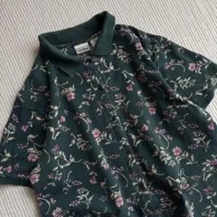 レア 90s USED LLbean エルエルビーン 鹿子 半袖 シャツ 古着