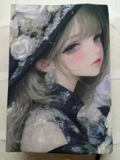ブックカバー　プラチナ