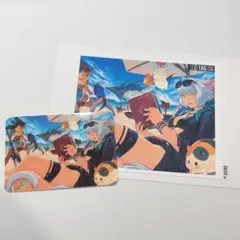 FF14 光の納涼祭 エオルゼアカフェ 特典 ラミネートカード
