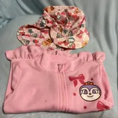 アンパンマン　ドキンちゃん　ラッシュガード　スイムキャップ