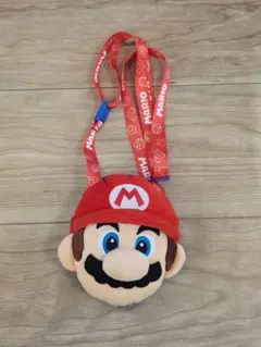 マリオ 帽子型パスケース＆小物入れ　 スーパーニンテンドーワールド