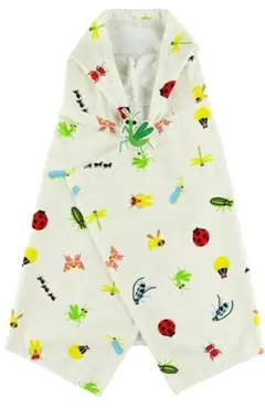 新品　インセクトコレクション　フードつきタオル　カマキリ