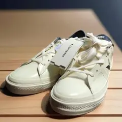 【新品未使用】CONVERSE ONE STAR ホワイト/ブラック 26cm