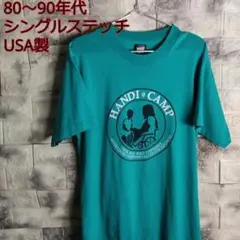 80～90年代 Tシャツ シングルステッチ ビッグプリント TS-147