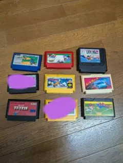 ファミコンソフト7本セット　ファミリーコンピューター