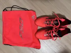 adidas F50 サッカーシューズ レッド 収納バッグ付き 29cm