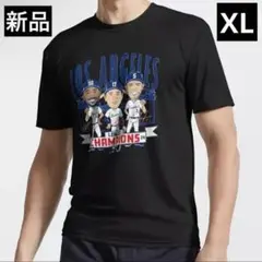 【稀少】ロサンゼルス・ドジャース MVPトリオ Tシャツ XLサイズ 大谷翔平