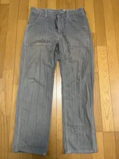 ブートレガーズ 606 チェック デニム パンツ W32 bootleggers ブートレガーズ 606 チェック デニム パンツ W32 bootleggers
