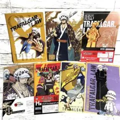 ワンピース ONE PIECE ロー クリアファイル 7点セット
