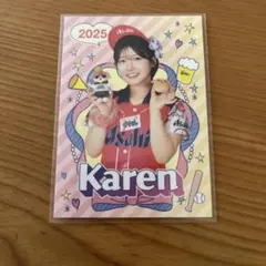 みずほPayPayドーム　アサヒビール売り子さんカード　かれんさん