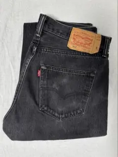 Levi's 501 ブラックデニム W34 L29