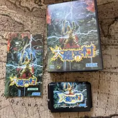 【美品】大魔界村 メガドライブ ソフト説明書付き