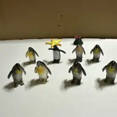 ペンギンフィギュアセット 8体とオマケ2体