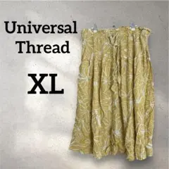 ⭐️Universal Thread 【XL】花柄スカート イエロー