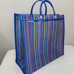 【新品】カラフル メルカドバッグ メッシュ素材 メキシコ