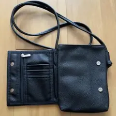 【未使用】ショルダーバッグ ブラック