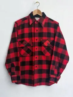 70s≪J.C.Penney≫バッファローチェック柄 WOOL BLENDシャツ