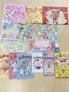 セーラームーン PQエンジェルス　レターセット　メモ帳など　竹内直子　色々セット