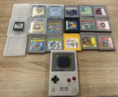 ☆ゲームボーイ 本体とゲームカートリッジセット　ゲームソフト☆(ジャンク)
