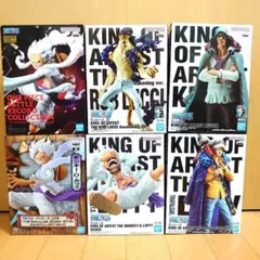 ONE PIECE フィギュア 〜ゾロ、ハンコック、クザン、ニカ
