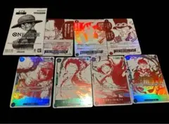 全7種セット　コンプリート　ワンピースカード トレジャー キャンペーンパック