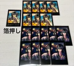 悪魔執事と黒い猫 あくねこ 夏の思い出 チェキ風 カード バスティン①