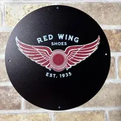 red wing レッドウイングブリキ看板 アメリカン雑貨 世田谷ベース