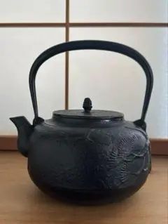 未使用品相当　南部運南堂 鍋元造　２５型松竹梅文様　とものり様　売約済み 未使用品相当 南部運南堂 鍋元造 25型松竹梅文様 とものり様