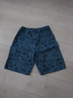 お値下げ☆グリーンレーベル☆トミカ柄 カーキハーフパンツ130