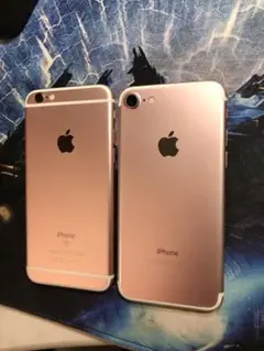 iPhone 6s & 7 ローズゴールド セット ジャンク品