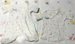 赤ちゃんの城　短肌着　コンビ肌着