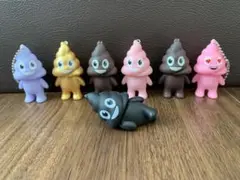 うんちくんキーホルダー 7体セット