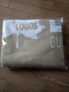 【未使用未開封】LOGOS フリースブランケット クリーム色