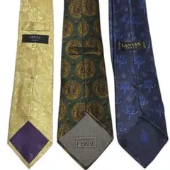 ネクタイ　エポカ　GIANFRANCO FERRE LANVIN 3本セット