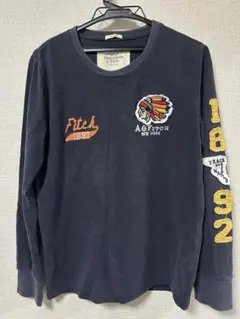 Abercrombie & Fitch 刺繍長袖カットソー