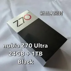 nubia Z70 Ultra 24GB + 1TB Black