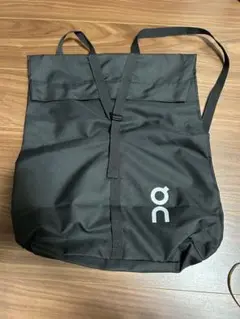 on ノベルティーリュックサック　ブラック