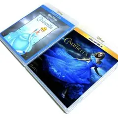 シンデレラ 実写版+アニメ版 MovieNEX Blu-ray 2作品セット