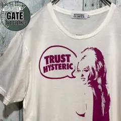【※希少】ヒステリックグラマー★人気デザイン セクシーヒスガールtシャツ 白 M