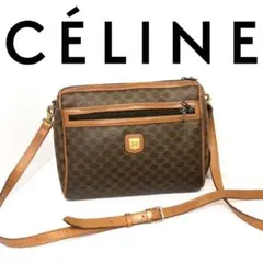美品‼️レア CELINE マカダム 2way ミニショルダー バッグ トリオンフ