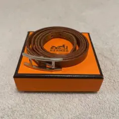 HERMES エルメス レザーブレスレット