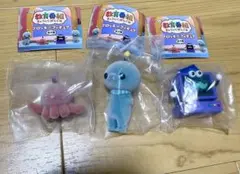 教育番組 フロッキーフィギュア 全4種 ガチャ 3個セット タマ 即日発送
