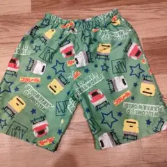 水着　プラレール　男の子　グリーン　緑　110センチ